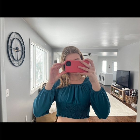 Blue SHEIN blouse - Picture 2 of 2